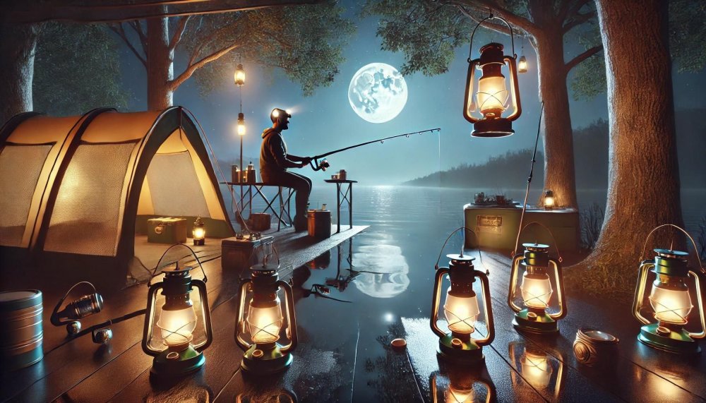 Sneci.hu - Éjszakai horgászat fénypontjai: Kempinglámpák szerepe