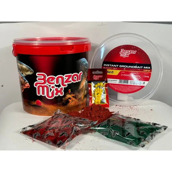 SNECI - Horgász webshop és horgászbolt - BENZAR INSTANT GROUNDBAIT MIX 3 KG BUSA