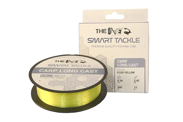 SNECI - Horgász webshop és horgászbolt - THE ONE CARP LONG CAST FLUO YELLOW 300M 0.20MM 5,45KG 12LB