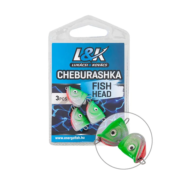 SNECI - Horgász webshop és horgászbolt - L&K CHEBURASHKA FISH HEAD 3g