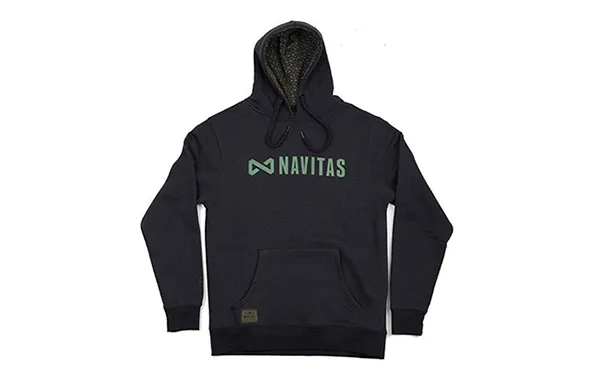 SNECI - Horgász webshop és horgászbolt - NAVITAS CORE HOODY BLACK 3XL fekete kapucnis pulóver