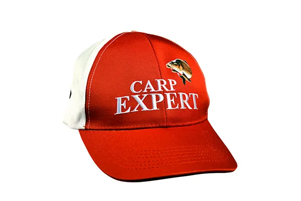 SNECI - Horgász webshop és horgászbolt - CARP EXPERT BASEBALL SAPKA PIROS/FEHÉR