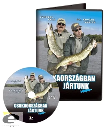 SNECI - Horgász webshop és horgászbolt - DVD CSUKAORSZÁGBAN JÁRTUNK LUKÁCSI & KOVÁCS
