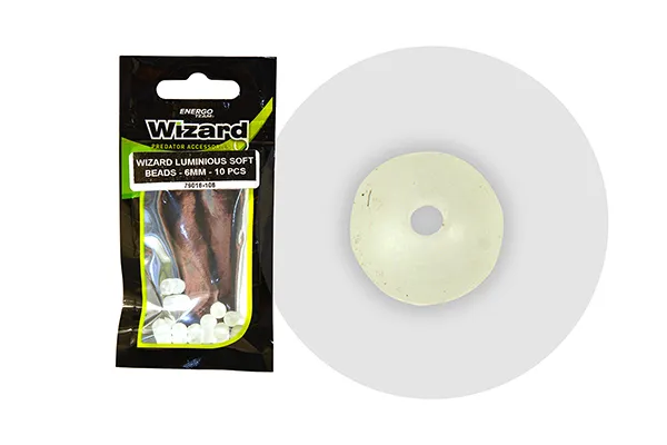 SNECI - Horgász webshop és horgászbolt - WIZARD HARCSÁZÓ GUMIGYÖNGY FOSZFORESZKÁLÓ 8mm 10db