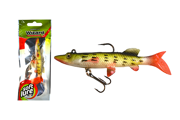 SNECI - Horgász webshop és horgászbolt - WIZARD SWIMBAIT PIKE 4 INCH REDPIKE