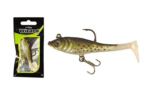 SNECI - Horgász webshop és horgászbolt - WIZARD SWIMBAIT - PADDLE LONG  - 3 INCH - SILVERBLUE