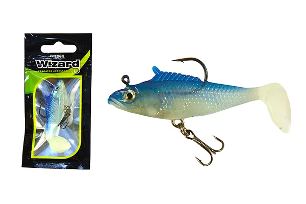 SNECI - Horgász webshop és horgászbolt - WIZARD SWIMBAIT PERCH 3 INCH BRIGHT WHITE