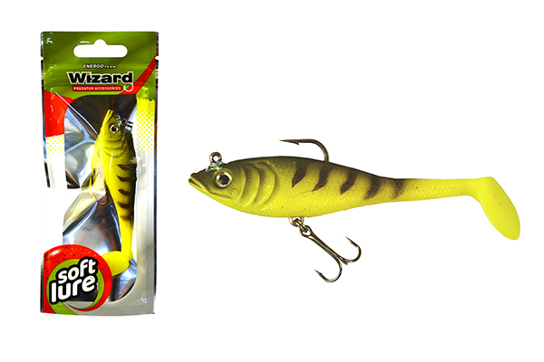 SNECI - Horgász webshop és horgászbolt - WIZARD SWIMBAIT MINNOW  3 INCH GREENTIGER