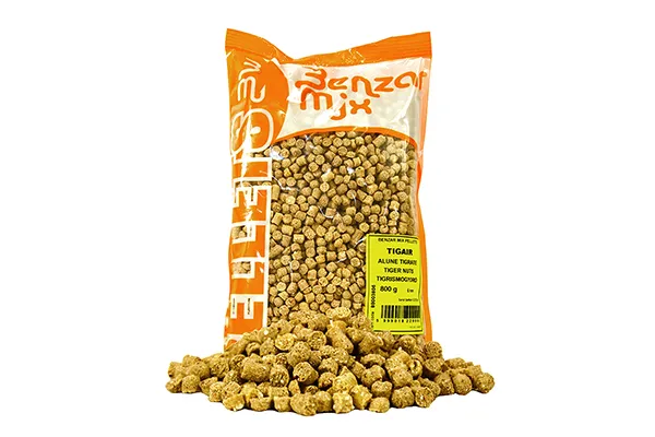 SNECI - Horgász webshop és horgászbolt - BENZAR TIGRISMOGYORÓ PELLET 6MM 800GR