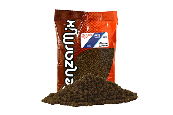 SNECI - Horgász webshop és horgászbolt - BENZAR MIX AQUA GARANT PELLET START 1,5MM 800GR