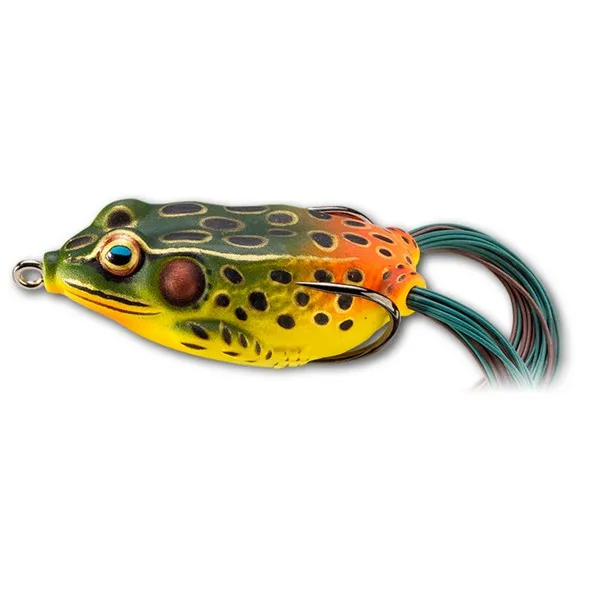 SNECI - Horgász webshop és horgászbolt - LIVETARGET FROG WALKING BAIT YELLOW/BLACK 45 MM 7 G