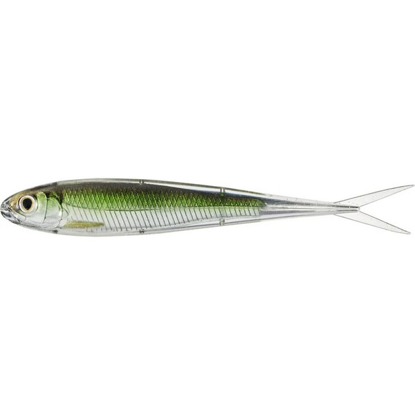 SNECI - Horgász webshop és horgászbolt - LIVETARGET MINNOW SOFT JERKBAIT SILVER/PEARL 100MM - SINKING 4DB/CSOMAG