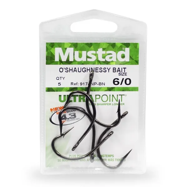 SNECI - Horgász webshop és horgászbolt - MUSTAD O'SHAUGHNESSY BAIT 1/0 7DB/CSOMAG