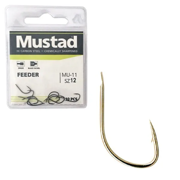 SNECI - Horgász webshop és horgászbolt - MUSTAD ULTRA NP FEEDER SPADE BARBED 8 10DB/CSOMAG