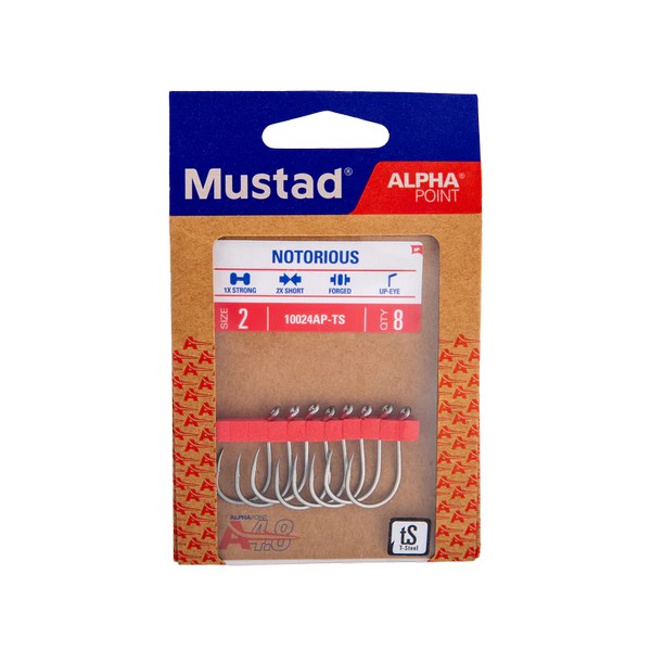 SNECI - Horgász webshop és horgászbolt - MUSTAD NOTORIOUS, 1 8DB/CSOMAG