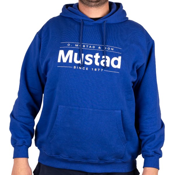 SNECI - Horgász webshop és horgászbolt - MUSTAD BLUE BRAND COTTON HOODIE XXXL