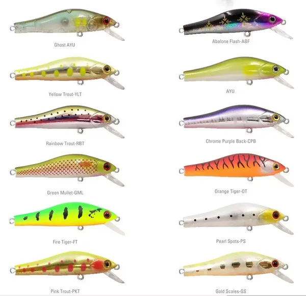 SNECI - Horgász webshop és horgászbolt - MUSTAD SCURRY MINNOW 55S RAINB