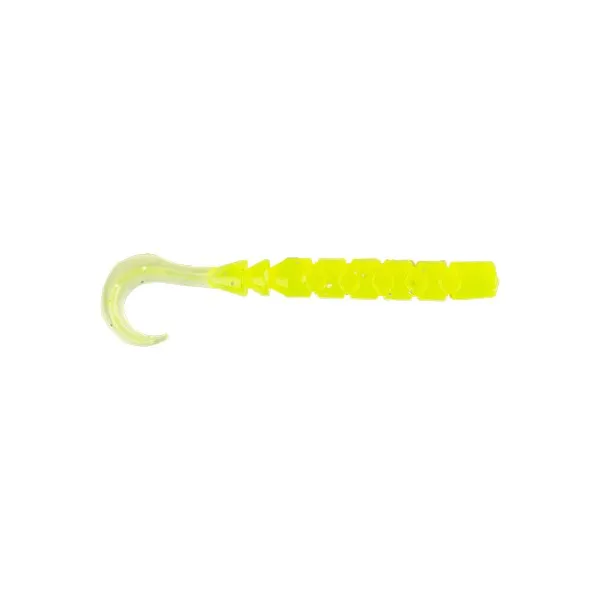 SNECI - Horgász webshop és horgászbolt - MUSTAD AJI CURLY TAIL 2.5'' CLEAR LUMINOUS SILVER GLITTER 12DB/CSOMAG