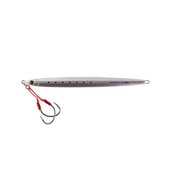 SNECI - Horgász webshop és horgászbolt - MUSTAD MEZASHI SLIM JIG 200MM 7.9" 150G 5.3OZ 001 RED GLOW