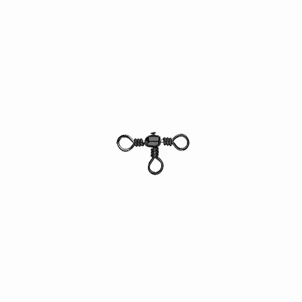 SNECI - Horgász webshop és horgászbolt - MUSTAD BARREL THREE WAY CROSS SWIVEL 1 10DB/CSOMAG