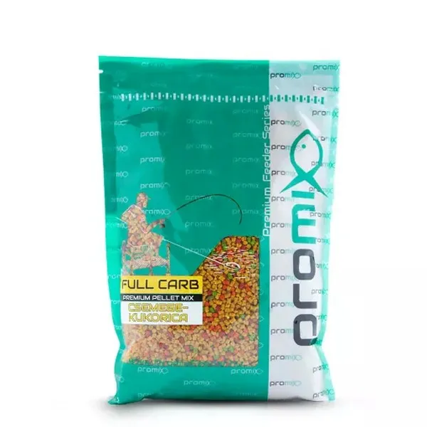 SNECI - Horgász webshop és horgászbolt - PROMIX FULL CARB PELLET CSEMEGEKUKORICA 500G