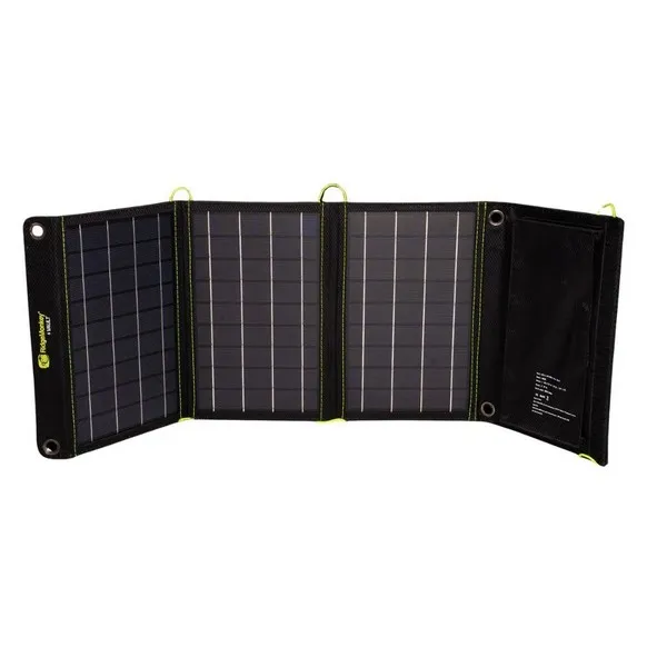 SNECI - Horgász webshop és horgászbolt - RIDGEMONKEY VAULT QC3.0 USB-A 21W SOLAR PANEL NAPELEMES TÖLTŐ