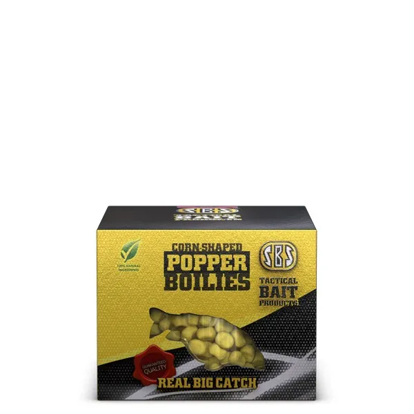 SNECI - Horgász webshop és horgászbolt - SBS Corn Shaped Popper Boilies Peach 40g 8-10MM PopUp