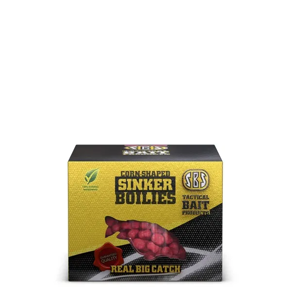 SNECI - Horgász webshop és horgászbolt - SBS Corn Shaped Sinker Boilies Lemone & Orange 60G/8-10MM horog bojli