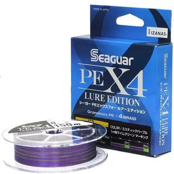 SNECI - Horgász webshop és horgászbolt - SEAGUAR PE X4 LURE EDITION 150MPE0,2