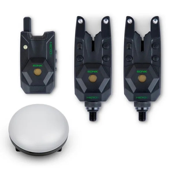 SNECI - Horgász webshop és horgászbolt - SONIK HEROX BITE ALARM SET 2+1+BL (R B)