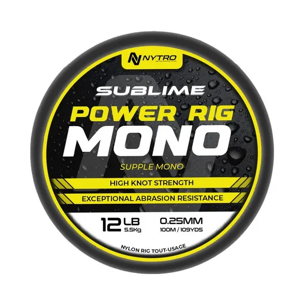 SNECI - Horgász webshop és horgászbolt - NYTRO SUBLIME POWER RIG MONO 0,09