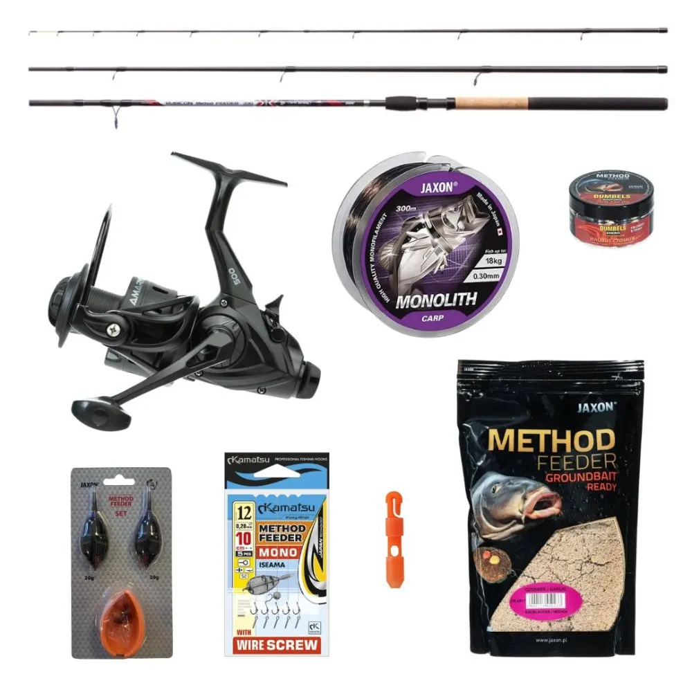 SNECI - Horgász webshop és horgászbolt - JAXON RUBICON method feeder szett 360 cm