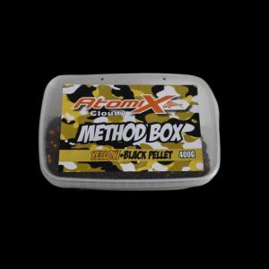 SNECI - Horgász webshop és horgászbolt - ATOMIX METHOD BOX YELLOW 400G PELLET