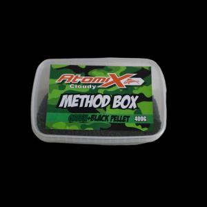 SNECI - Horgász webshop és horgászbolt - ATOMIX METHOD BOX GREEN 400G pellet