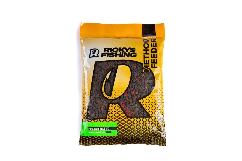 SNECI - Horgász webshop és horgászbolt - Rickys Fishing Fusion Blend – Ready Pellet Mix (NEDVESÍTETT) (büdös-halas)