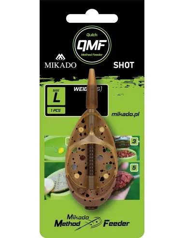 SNECI - Horgász webshop és horgászbolt - Mikado Shot QMF Method Kosár 20g