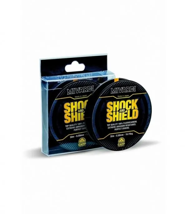 SNECI - Horgász webshop és horgászbolt - Mivardi Shock&Shield fluorocarbon előke zsinór 0.60mm 20m