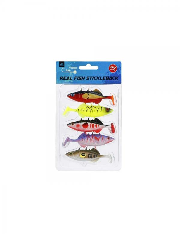 SNECI - Horgász webshop és horgászbolt - Mikado Real Fish Stickleback 5cm - Mix