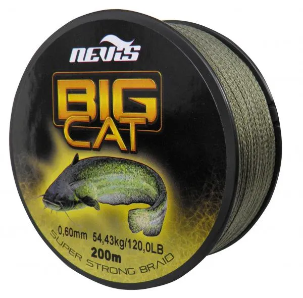 SNECI - Horgász webshop és horgászbolt - Nevis Big Cat Fonott zsinór 200m 0,50mm