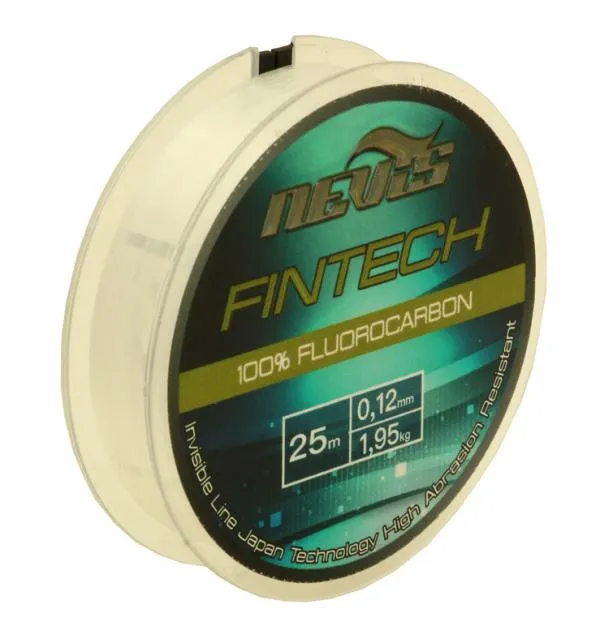 SNECI - Horgász webshop és horgászbolt - Nevis Fintech fluorocarbon előke zsinór 25m 0.12mm