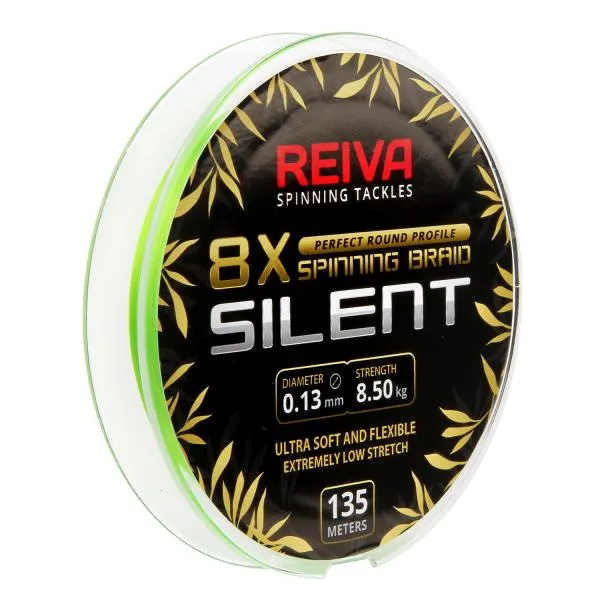 SNECI - Horgász webshop és horgászbolt - Reiva Silent 135m 0,06mm Fluo Green