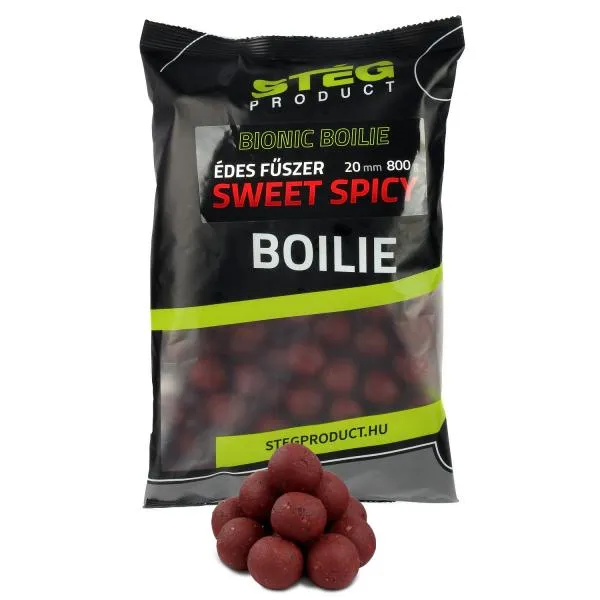 SNECI - Horgász webshop és horgászbolt - Stég Bionic Boilies 800g 20mm Sweet Spicy