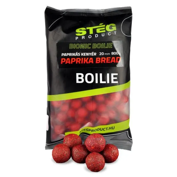 SNECI - Horgász webshop és horgászbolt - Stég Bionic Boilies 800g 20mm Paprika Bread