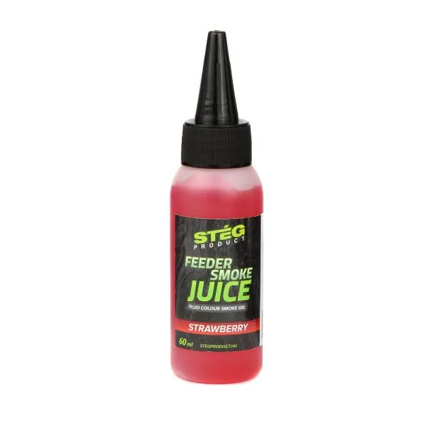 SNECI - Horgász webshop és horgászbolt - Stég Feeder Smoke Juice Strawberry 60ml