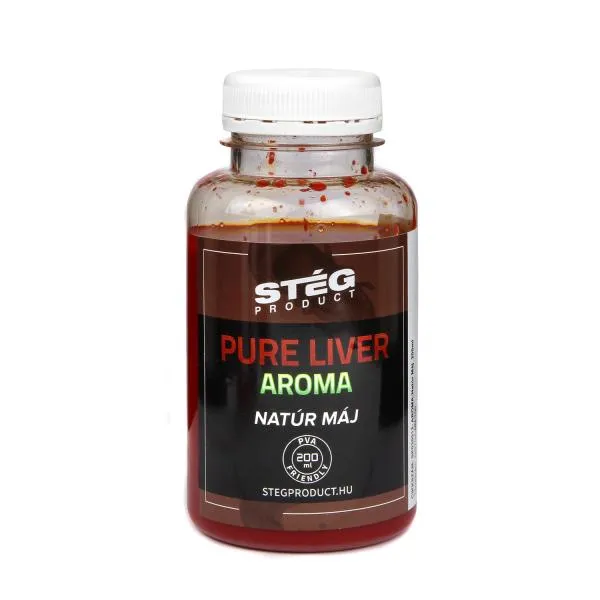 SNECI - Horgász webshop és horgászbolt - Stég Aroma Pure Liver 200ml