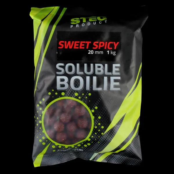 SNECI - Horgász webshop és horgászbolt - Stég Product Soluble 20mm Sweet Spicy 1kg Etető Bojli