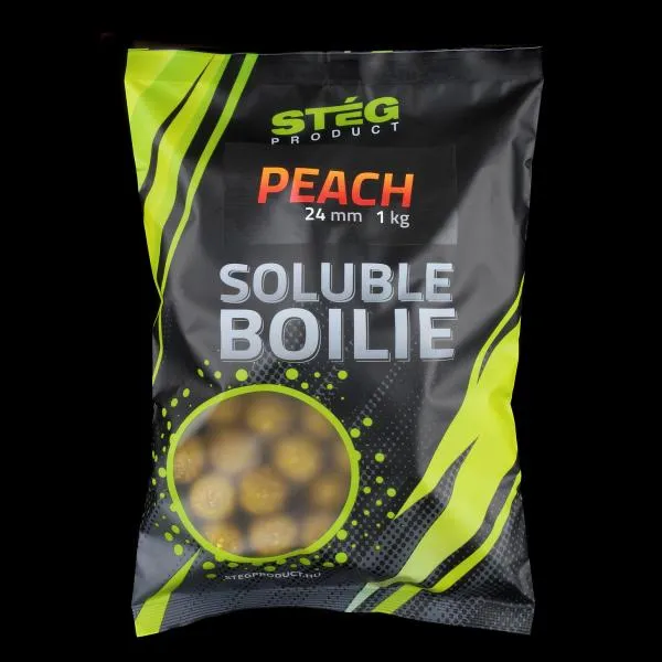 SNECI - Horgász webshop és horgászbolt - Stég Product Soluble 24mm Chili-Peach 1kg Etető Bojli