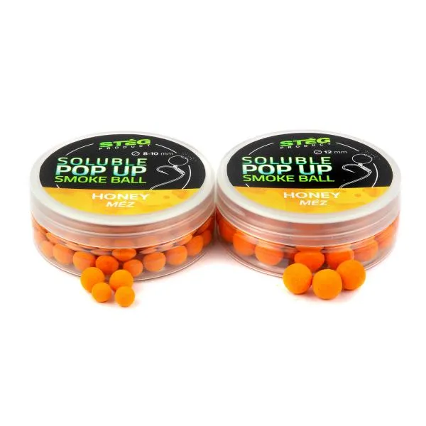 SNECI - Horgász webshop és horgászbolt - Stég Product Soluble Pop Up Smoke Ball 12mm Honey 40g