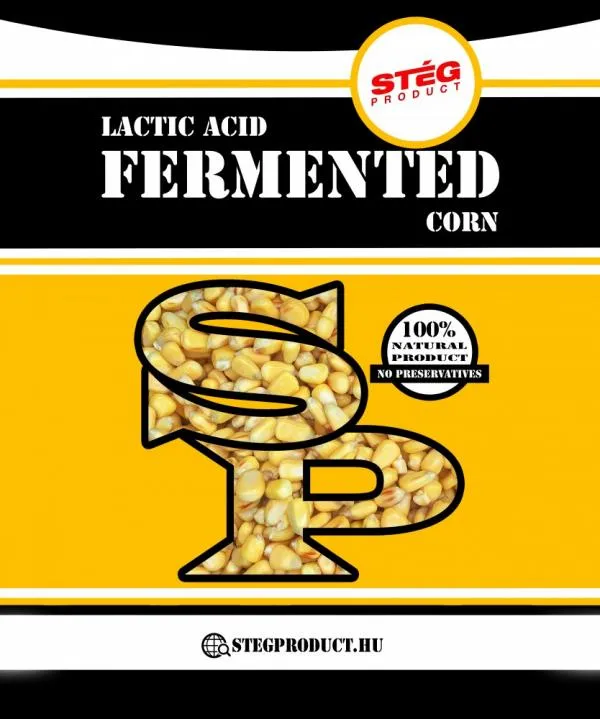 SNECI - Horgász webshop és horgászbolt - Stég Product Fermented Corn 900gr Kukorica