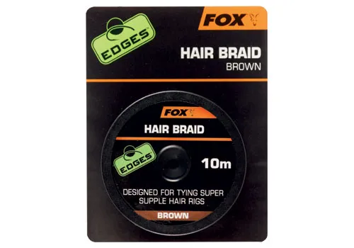 SNECI - Horgász webshop és horgászbolt - Fox EDGES Hair Braid - 10m fonott előkezsinór hajszálelőkéhez